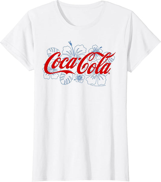 Coca-Cola Hawaiian Floral Logo