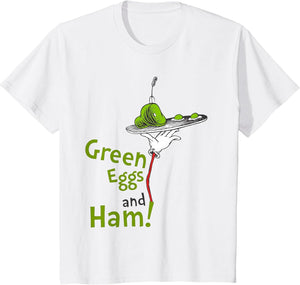 Kids Dr. Seuss Green Eggs and Ham Title