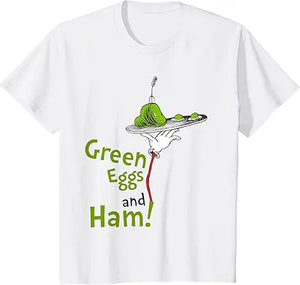 Kids Dr. Seuss Green Eggs and Ham Title
