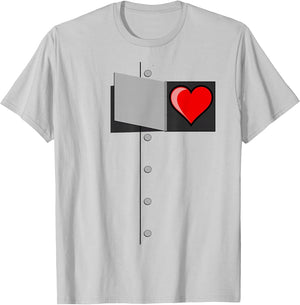 OZ Tinman Shirt-OZ Halloween Tin Man Heart Costume