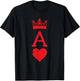Ace of Hearts Blackjack Cards Halloween Matching Couple