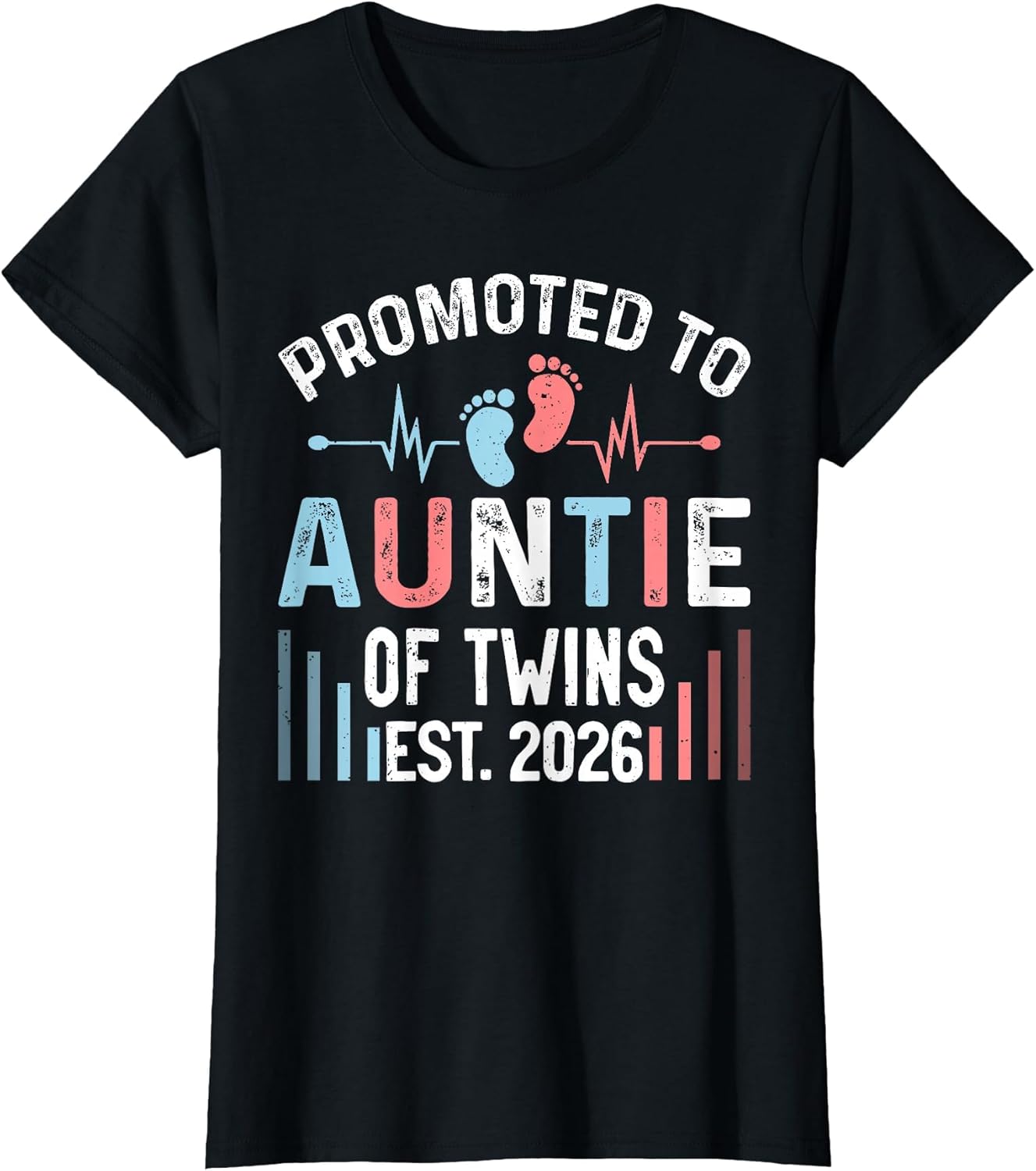 Promoted to Auntie of Twins Est 2026 Twin Baby Shower