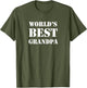 World's Best Grandpa T Shirt
