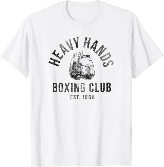 Trendy Heavy Hands Boxing Club Logo