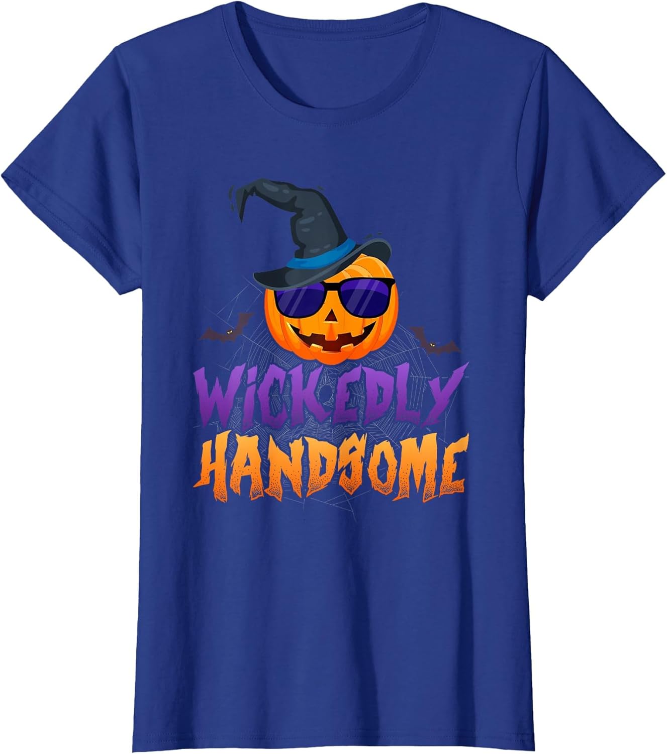 Wickedly Handsome Funny Halloween Pumpkin