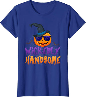 Wickedly Handsome Funny Halloween Pumpkin