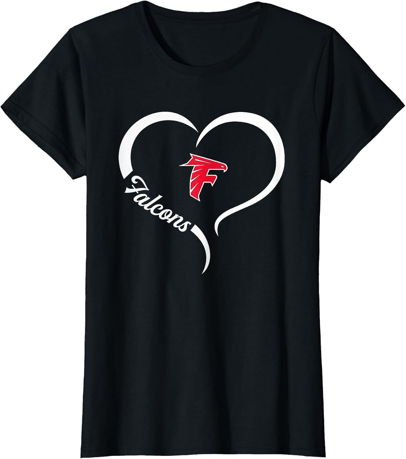 Field Falcons Logo Half Heart Slogan HS