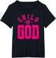 Child of God - Christian Faith Inspirational - Pink Graphic