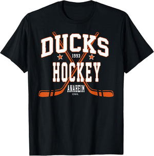 Anaheim Ducks Stars Black Officially Licensed
