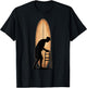 Old Man Silhouette Surfing Surf Surfboard Surfer