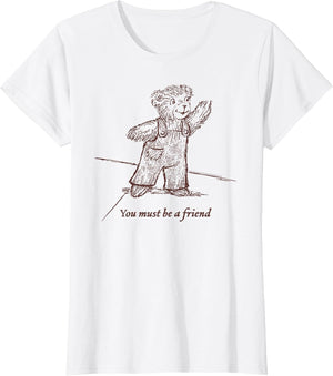 Corduroy You Must Be a Friend Teddy Bear Children's Book