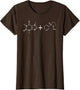 Caffeine and Nicotine Molecule Funny Chemical Formula