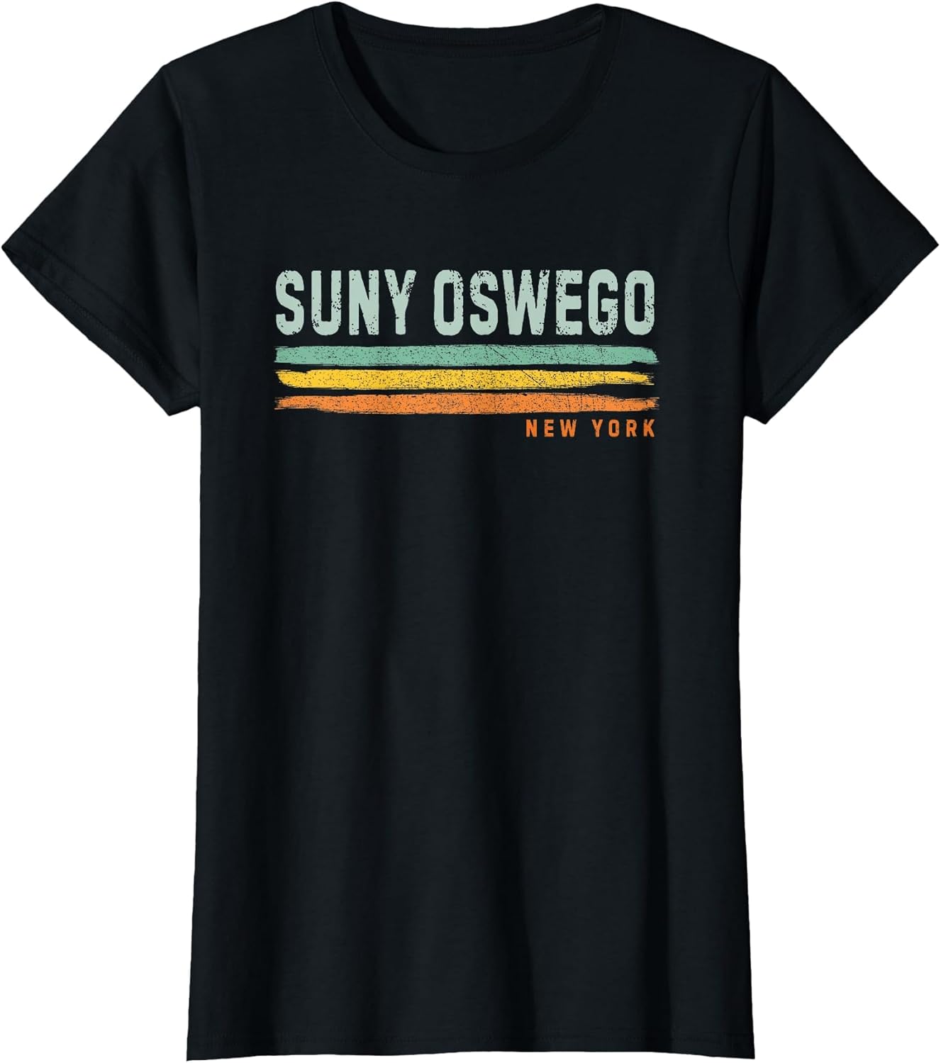 Vintage Stripes SUNY Oswego NY