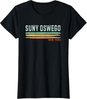 Vintage Stripes SUNY Oswego NY
