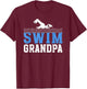 Swim Grandpa of A Swimmer Grandfather Swimming Grandpa
