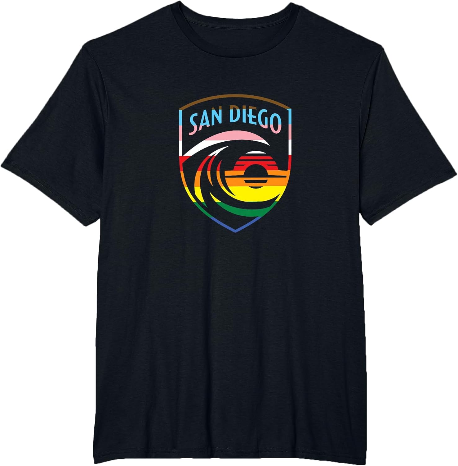 NWSL San Diego Wave Pride Crest