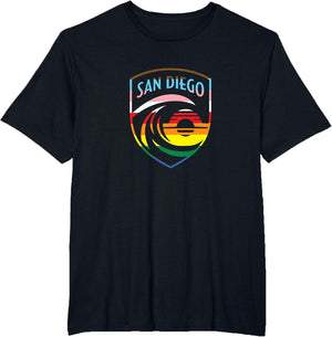 NWSL San Diego Wave Pride Crest