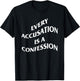 Every Accusation is A Confession