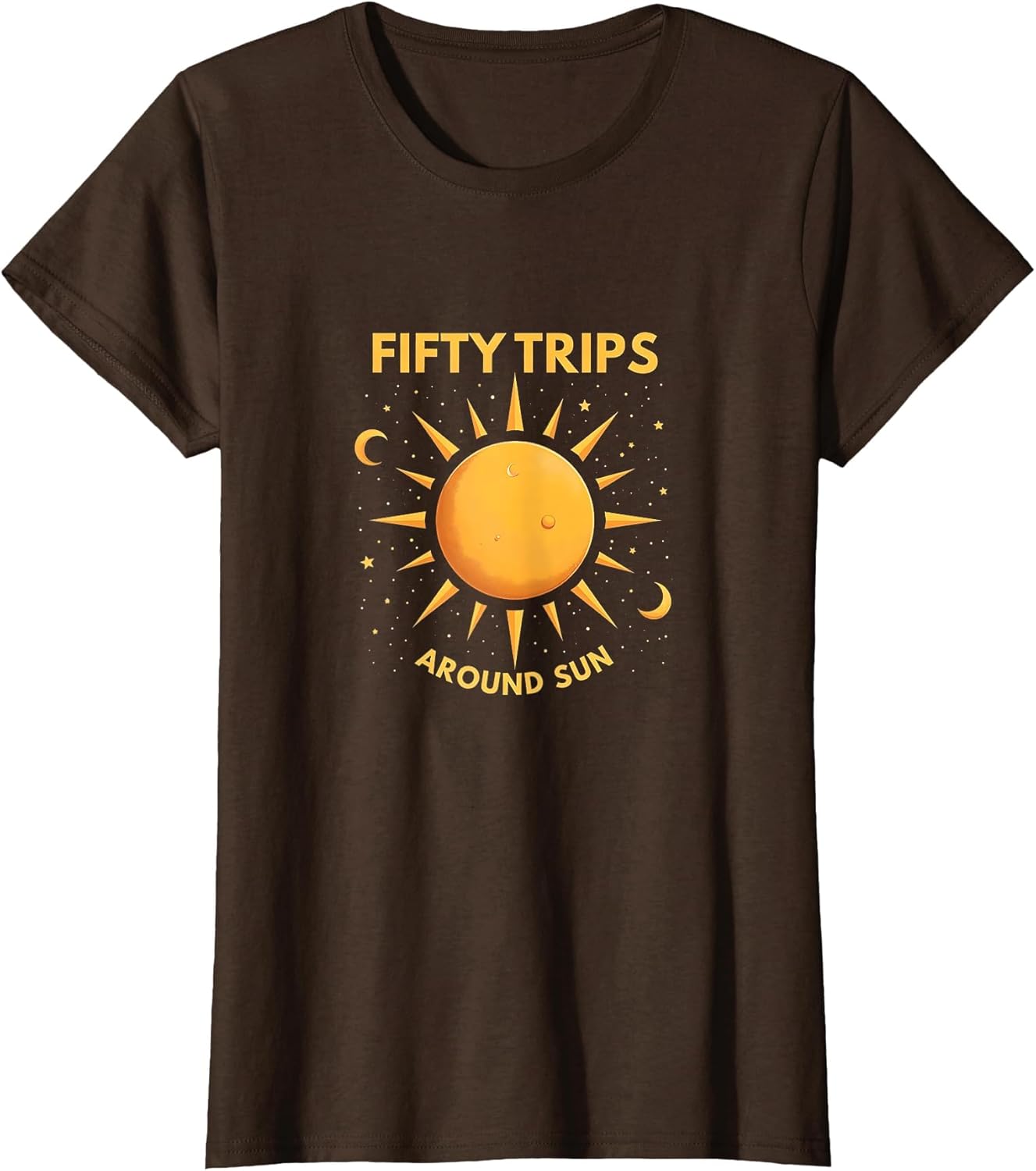 Fifty Trips Around Sun 50th Birthday Design