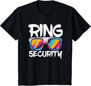 Kids Ring Security Shirt Kids Little Boys Ring Bearer
