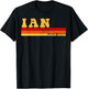 IAN Name Personalized Idea Men Retro Vintage IAN