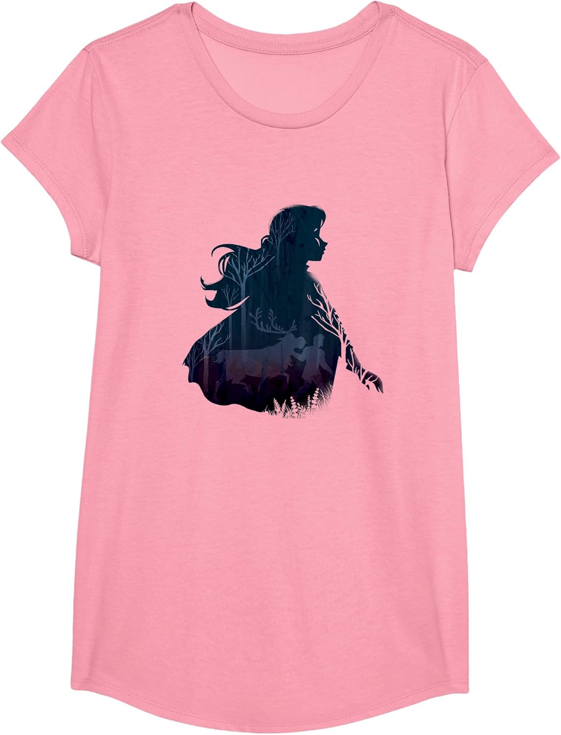 Disney Frozen Kristoff & Sven Princess Anna Silhouette Scene
