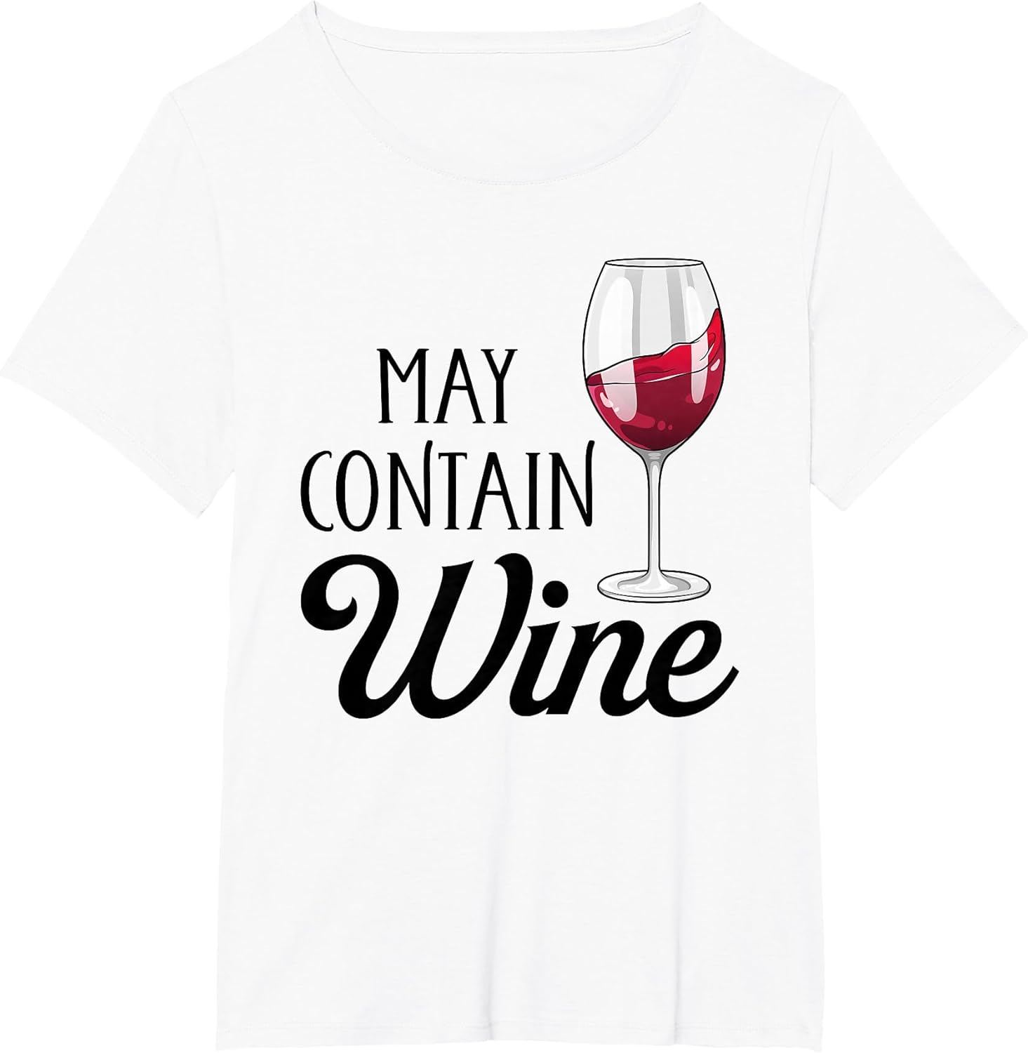 May Contain Wine Funny Wine Drinking Lover