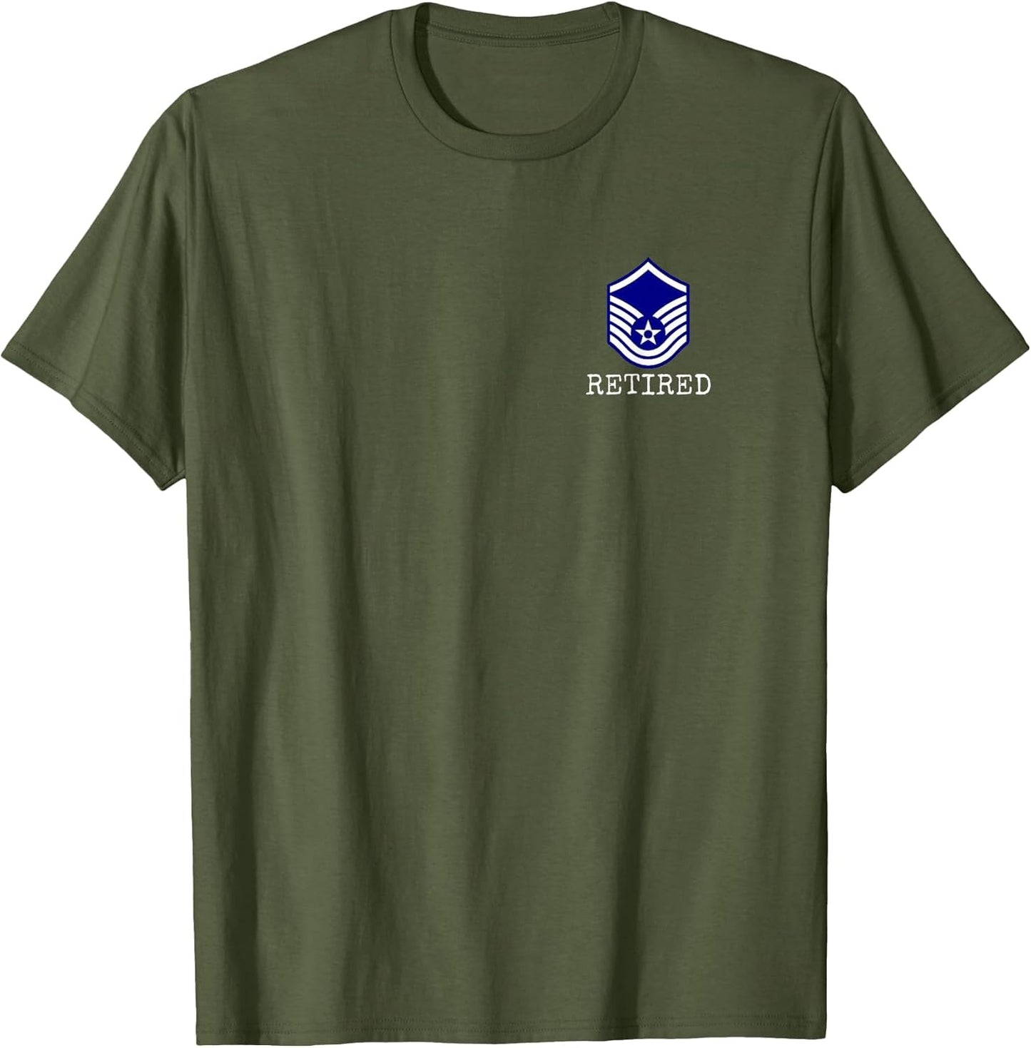 Air Force Retired E7 Master Sergeant