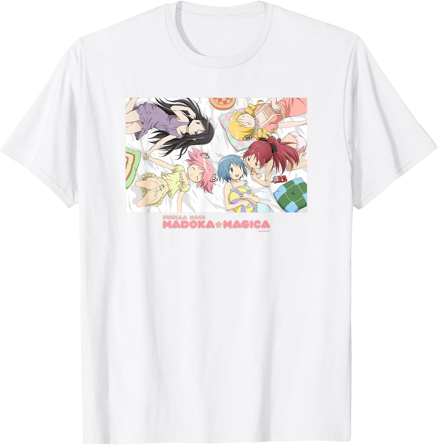 Madoka Magica Pajama Party Illustration Cute Girl Anime