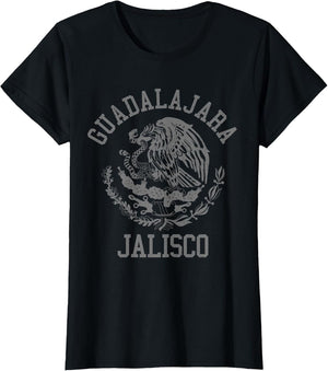 Guadalajara Jalisco Mexico Pride Mexican Flag Vintage