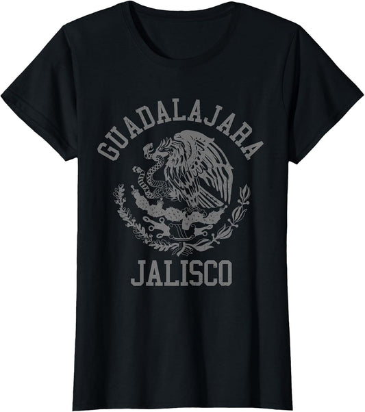 Guadalajara Jalisco Mexico Pride Mexican Flag Vintage