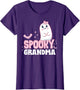 Spooky Grandma Family Cute Pink White Ghost Boo Halloween