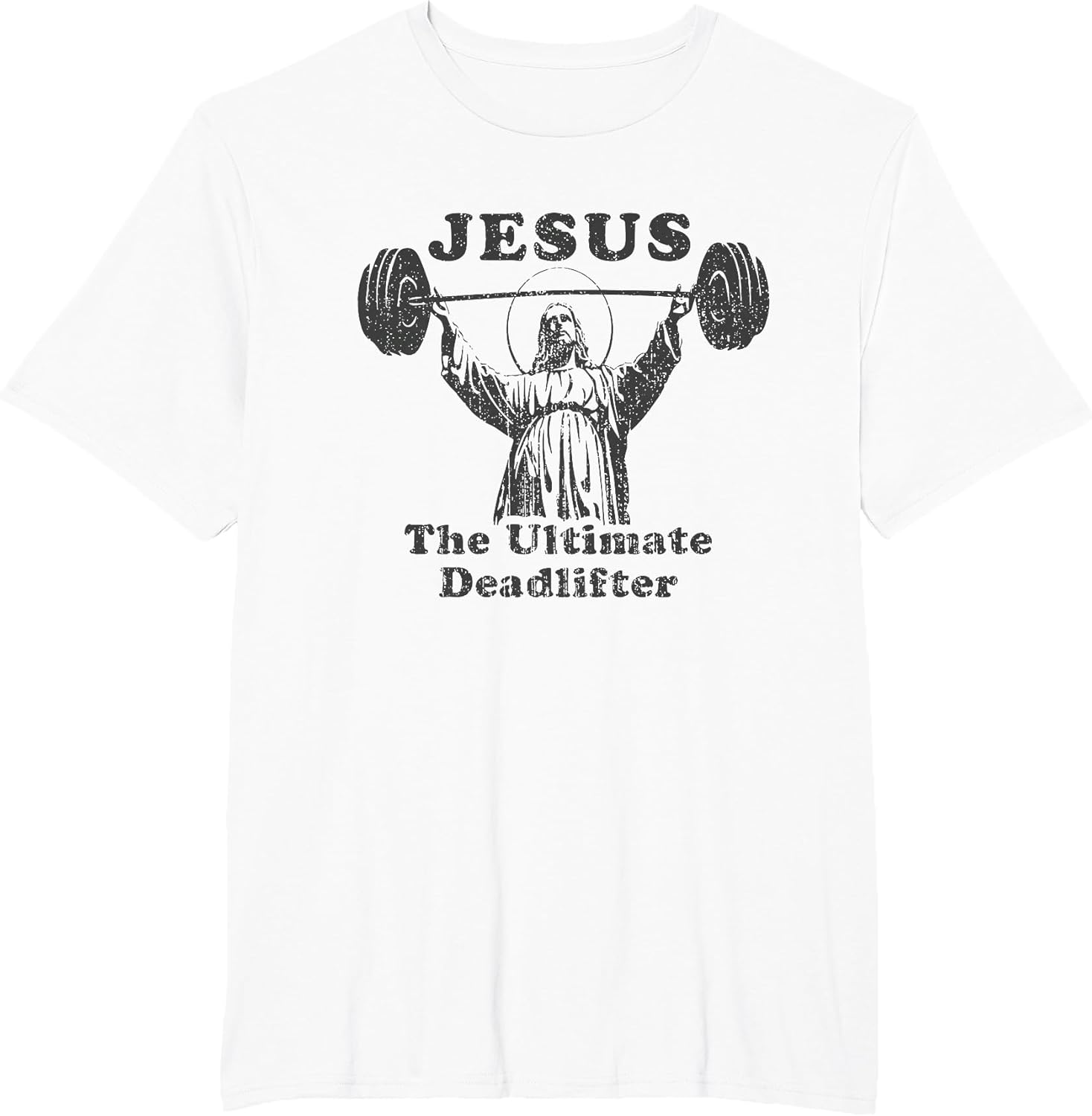 Jesus The Ultimate Deadlifter Funny Gym Cover Gym Lover