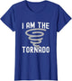 Funny I Am The Tornado Halloween Costume Men Women Boy Girl