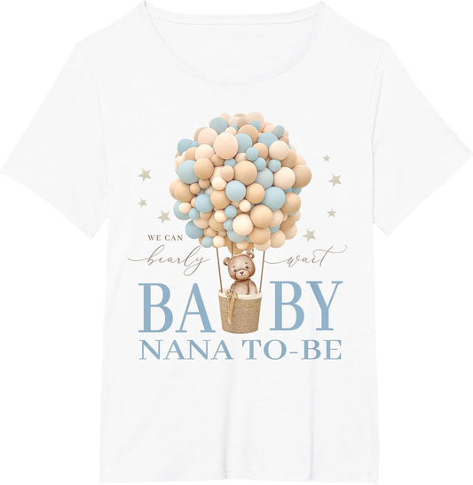 Nana We Can Bearly Wait Baby Shower Bear Family Matching