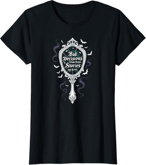 Spooky Bad Decisions Mirror Women's Halloween Shirt