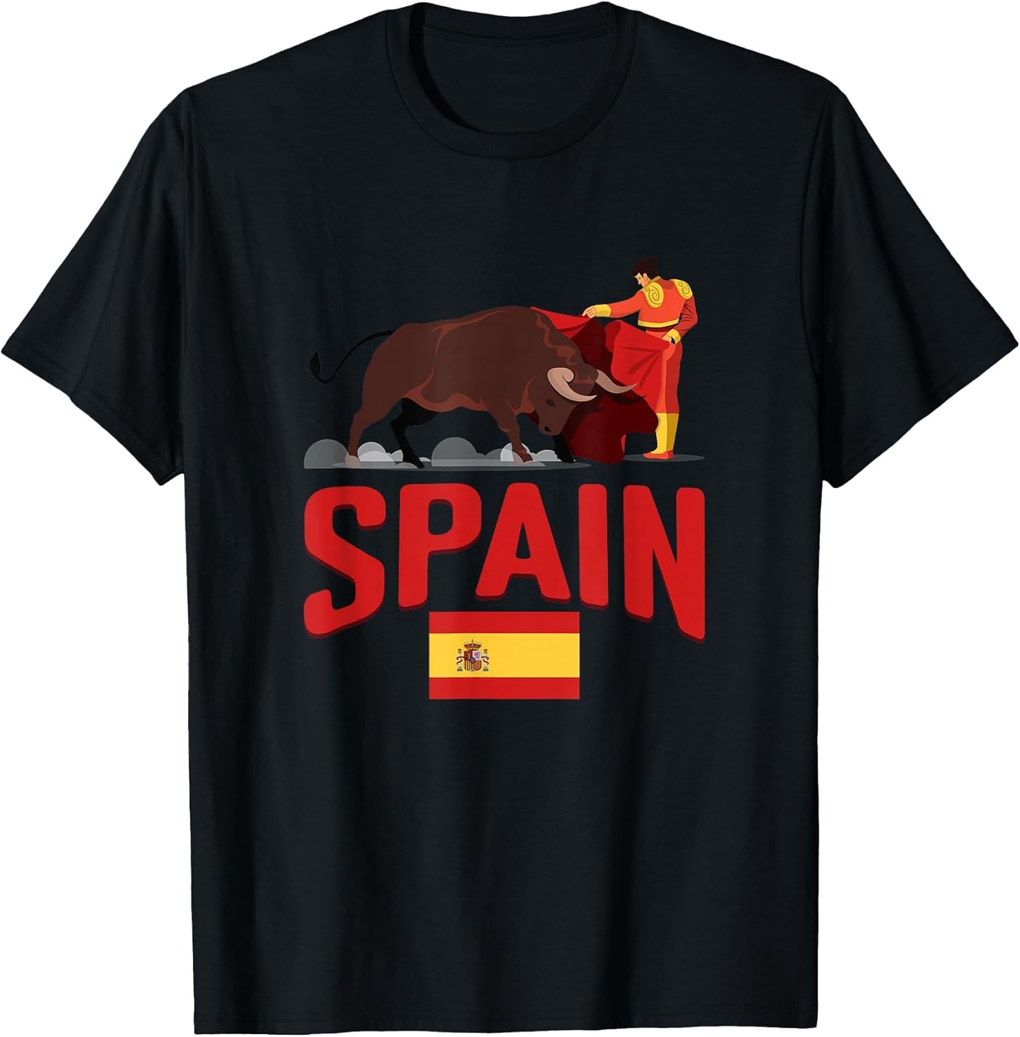 Spain Flag Bull Fighting Spanish