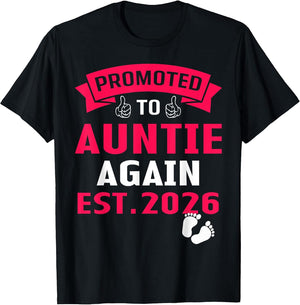 Awesome Promoted to Auntie Again 2026 Pregnancy Announcement