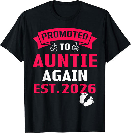 Awesome Promoted to Auntie Again 2026 Pregnancy Announcement
