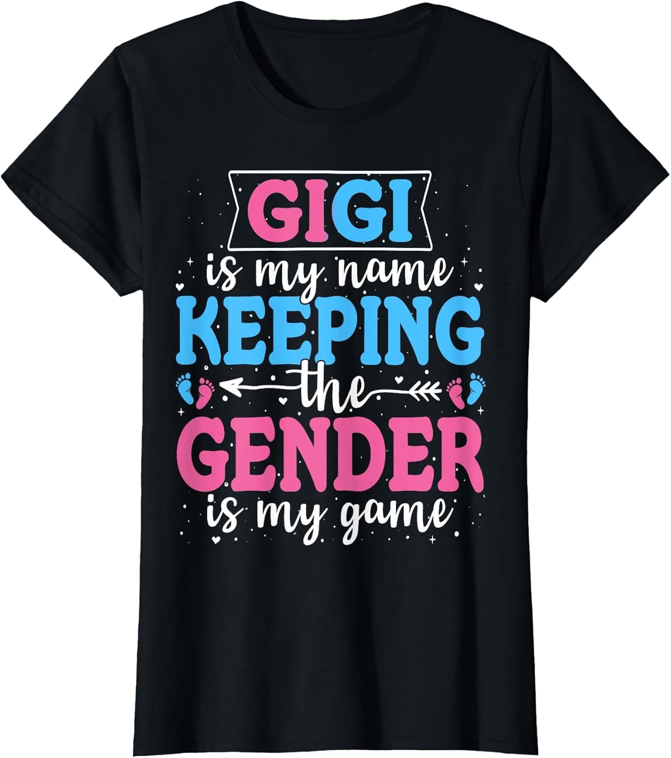 Keeper of The Gender Gigi Baby Announcement Family Party