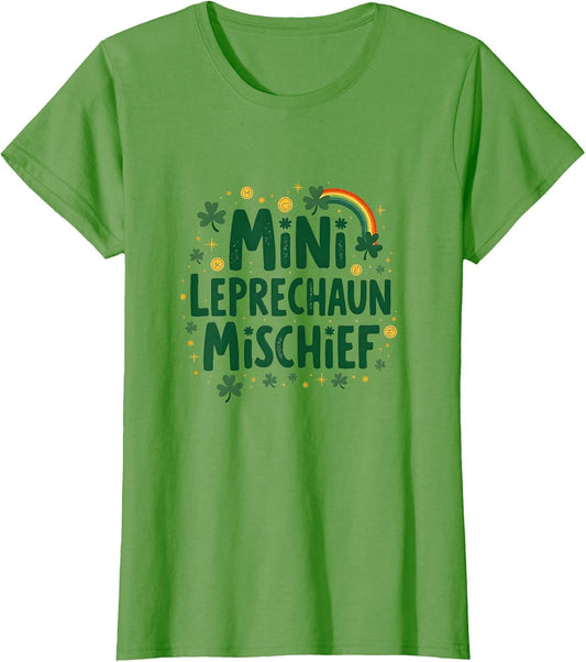 Mini Leprechaun Mischief St Patricks Day Design