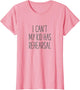 I Can't My Kid Has Rehearsal Funny Mom