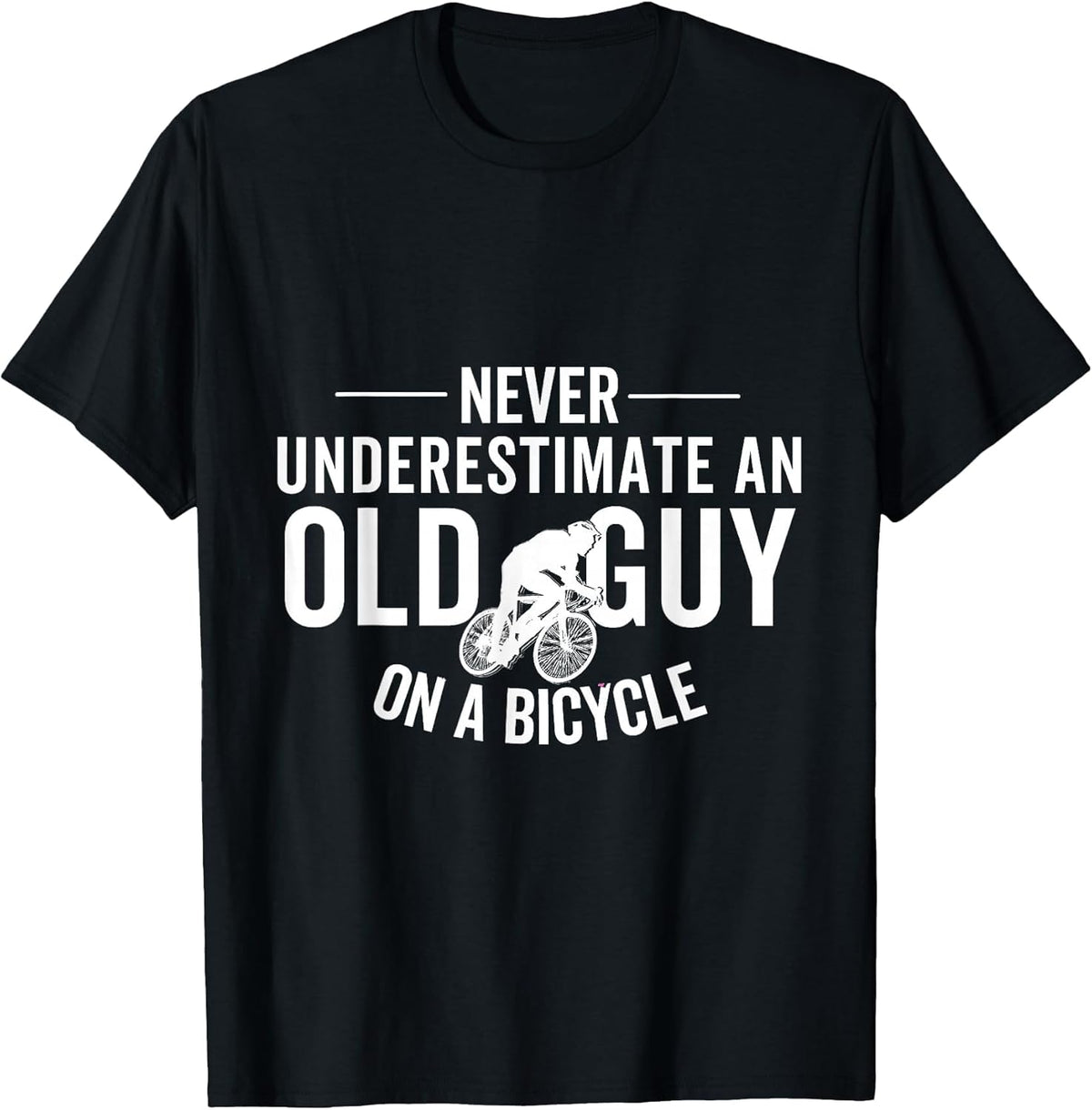 Never Underestimate an Old Guy On A Bicycle