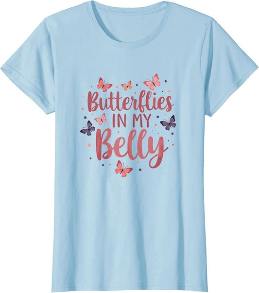 Butterflies in My Belly Cute Love Design