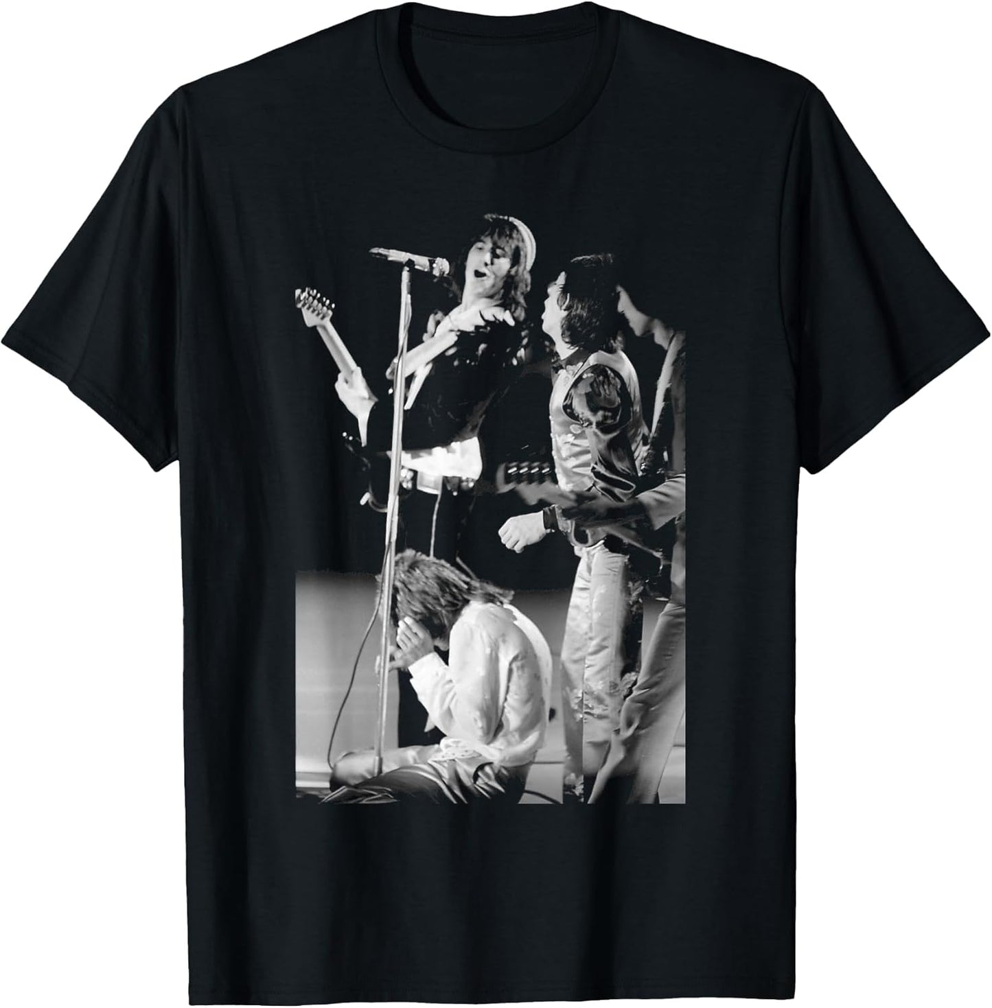Faces On Tour Rod Stewart Ian McLagan Ronnie Wood