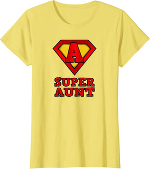 Superhero Super Aunt Shirt - Great Gift