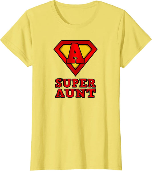 Superhero Super Aunt Shirt - Great Gift