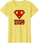 Superhero Super Aunt Shirt - Great Gift
