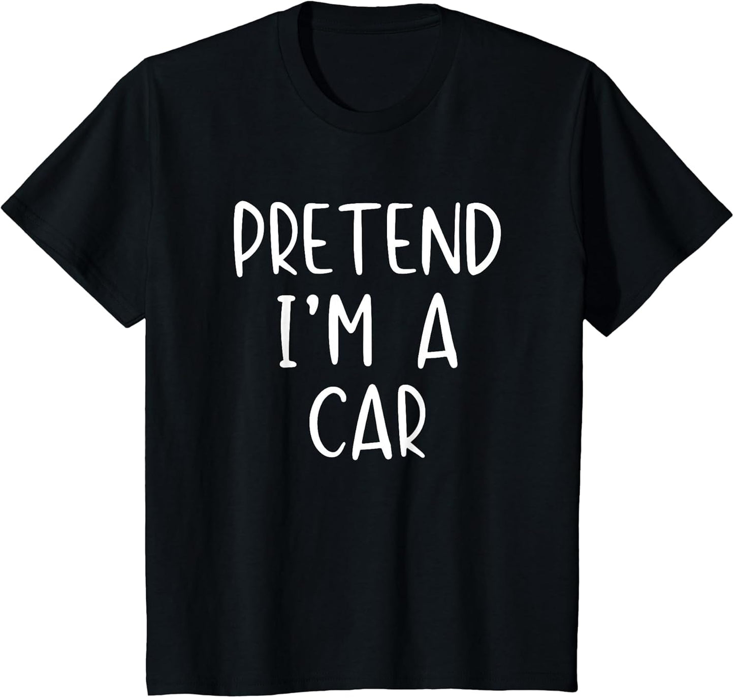 Pretend I'm A Car Costume Halloween Funny Simple Adult Kid