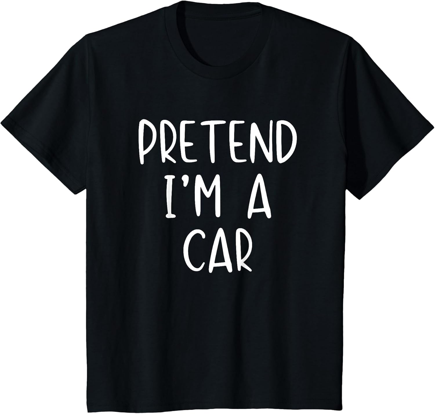 Pretend I'm A Car Costume Halloween Funny Simple Adult Kid